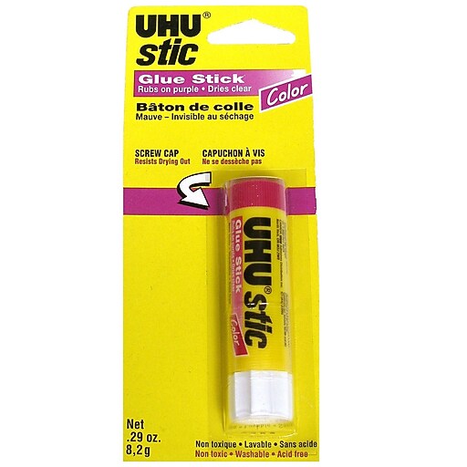 Uhu Color Glue Stick 0.29 Oz. [Pack Of 24] (24PK99601) at Staples