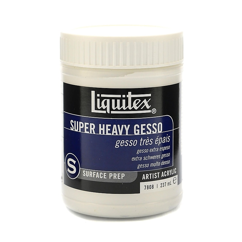 Liquitex Super Heavy Gesso 8 Oz. (7808) image 1