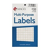 Maco Multi-Purpose Handwrite Labels Round 5/16 In. Pack Of 1000 [Pack Of 6] (6PK-MR-505)