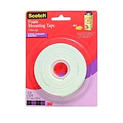 3M Foam Mounting Tape 1/2 In. X 150 In. Roll [Pack Of 3] (3PK-4013)