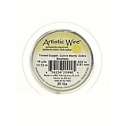 Artistic Wire Spools 15 Yd. Tinned Copper 20 Gauge [Pack Of 4] (4PK-AWS-20-TC-15YD)