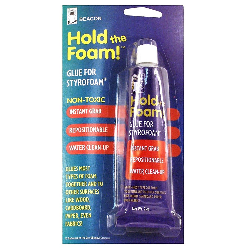 Beacon Hold The Foam Adhesive 2 Oz. [Pack Of 4] (4PK-HF2C) image 1