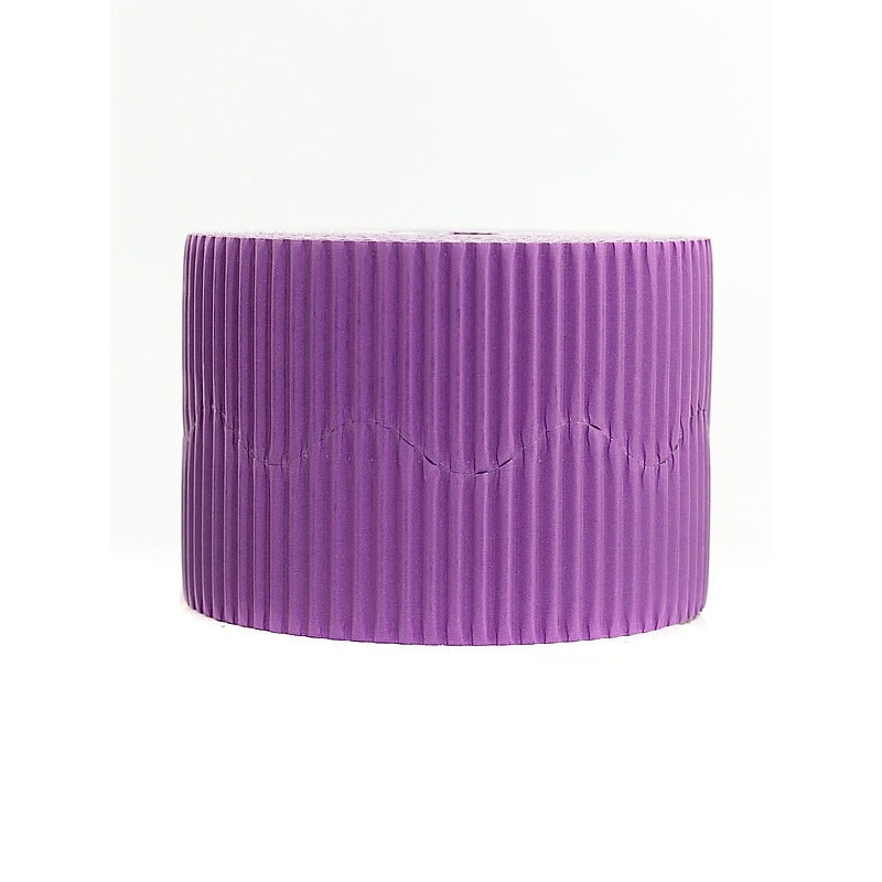 Bemiss Jason Bordette Corrugated Roll Violet [Pack Of 4] (4PK-37334) image 1