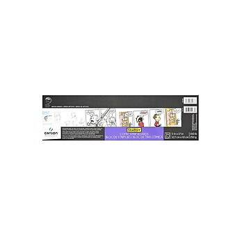 Canson Fanboy Comic Strip Boards, 5 In. x 17 In., Pad Of 14 (100510869)