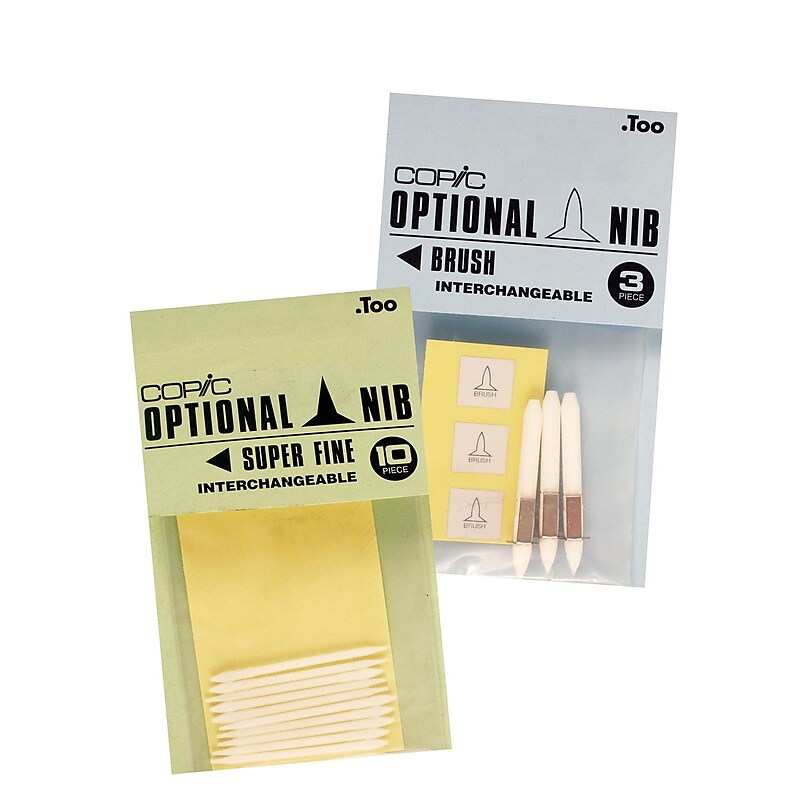 Copic Marker Nibs Brush Pack Of 3 [Pack Of 4] (4PK-BRUSHN) image 1