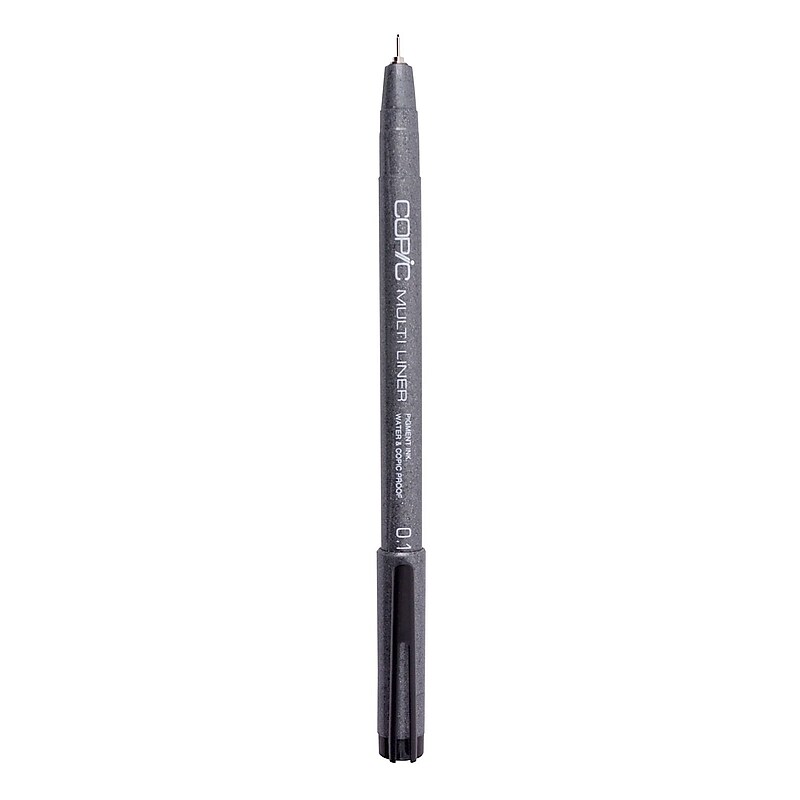 Copic Multiliners 0.1 Mm Black [Pack Of 6] (6PK-MLB01) image 1