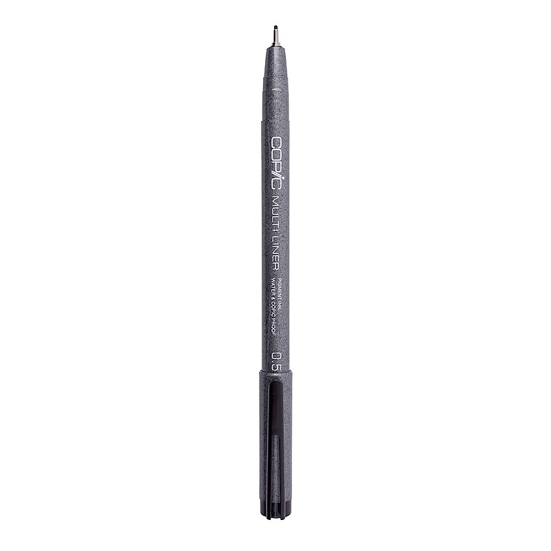 Copic Multiliners 0.5 Mm Black [Pack Of 6] (6PK-MLB05) image 1