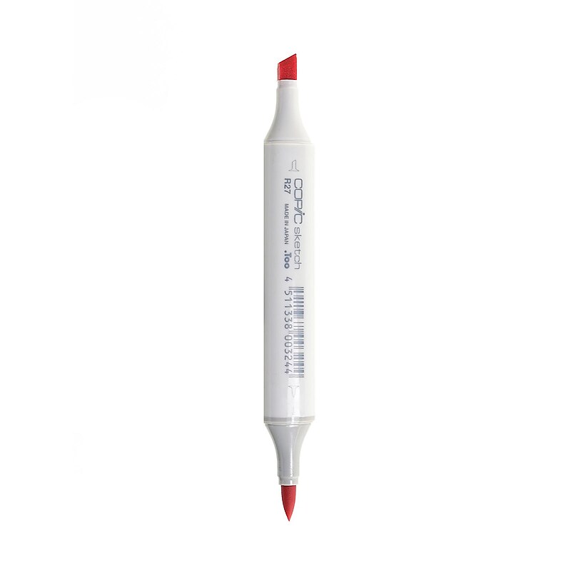 Copic Sketch Markers, Twin Tip, Cadmium Red, 3/Pack (3PK-R27S) image 1