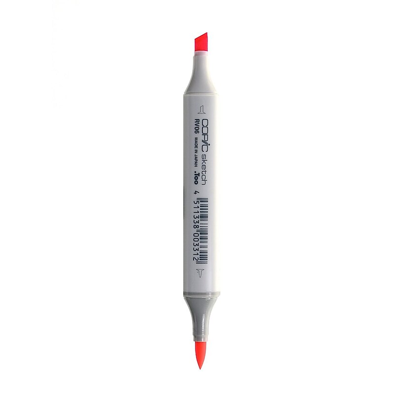 Copic Sketch Markers, Twin Tip, Cerise, 3/Pack (3PK-RV06S) image 1