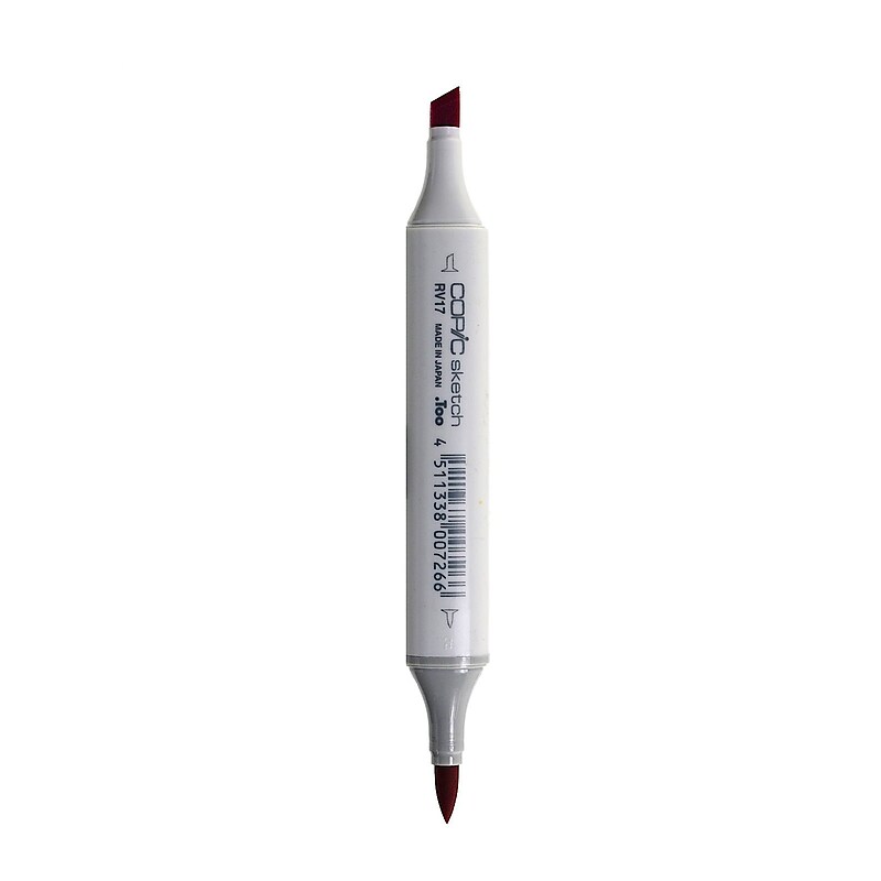 Copic Sketch Markers, Twin Tip, Deep Magenta, 3/Pack (3PK-RV17S) image 1