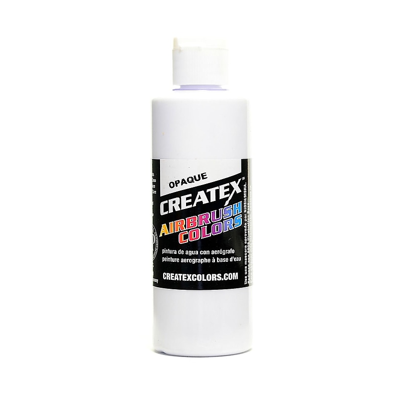 Createx Airbrush Colors Paint, Opaque White, 4 Oz., 3/Pack (3PK-5212-04) image 1
