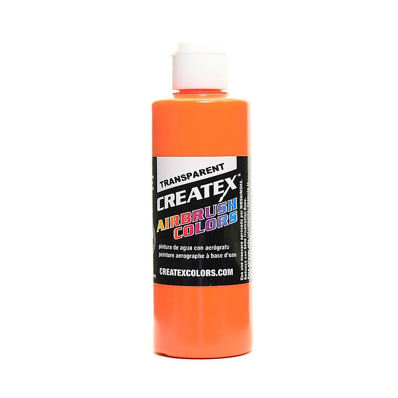 Createx Airbrush Colors Transparent Orange 4 Oz. [Pack Of 3] (3PK-5119-04) image 1