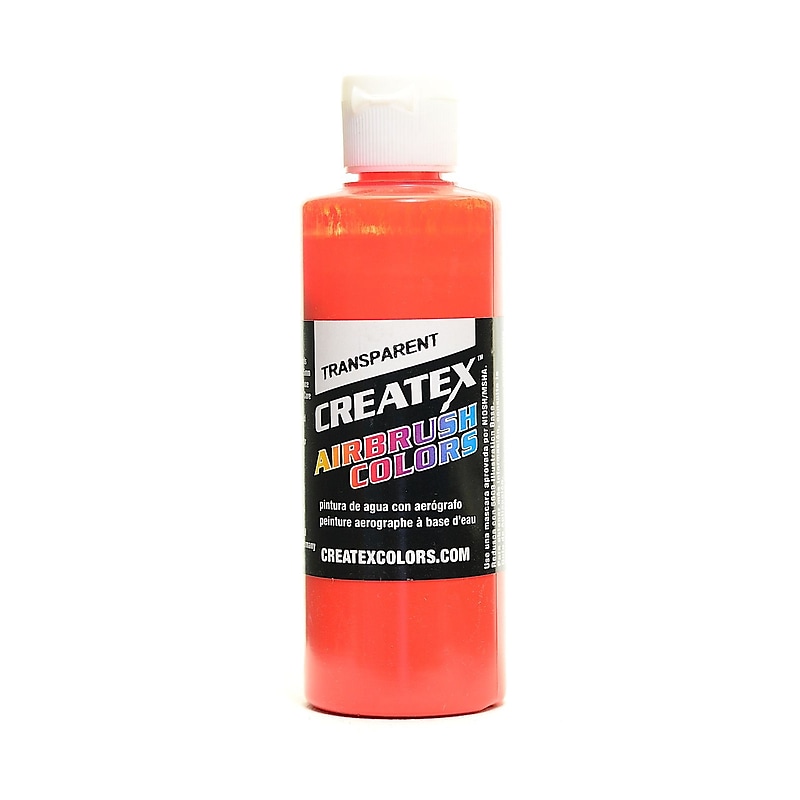 Createx Airbrush Colors Transparent Scarlet 4 Oz. [Pack Of 3] (3PK-5118-04) image 1