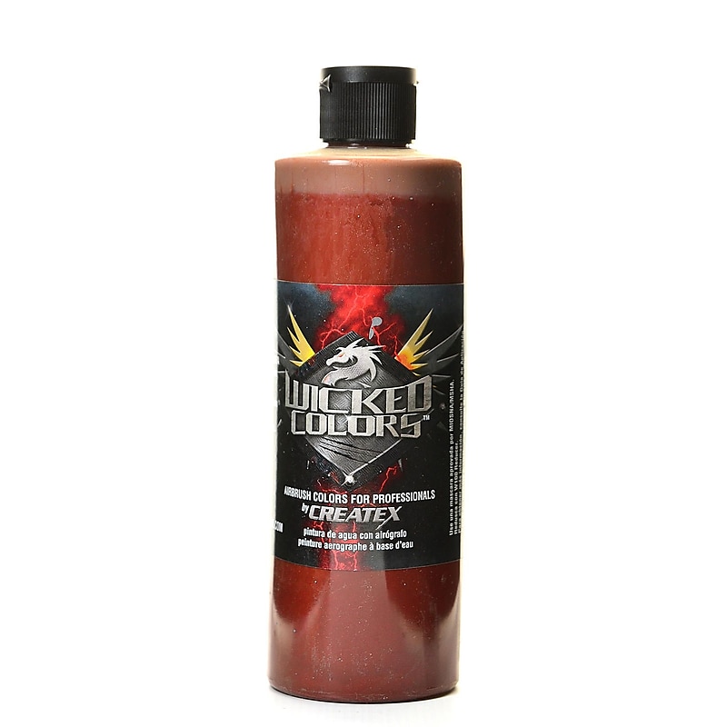 Createx Wicked Colors Red Oxide Paint 16 Oz. (W012-16) image 1