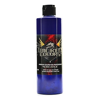 Createx Wicked Colors Paint, Violet, 16 Oz. (W006-16)