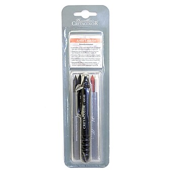 Cretacolor Lead Holder  And  Artist Leads Set Of 6 (15-43-088)