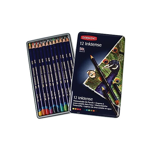 Derwent Inktense Pencil Sets Set Of 12 (0700928) | Staples