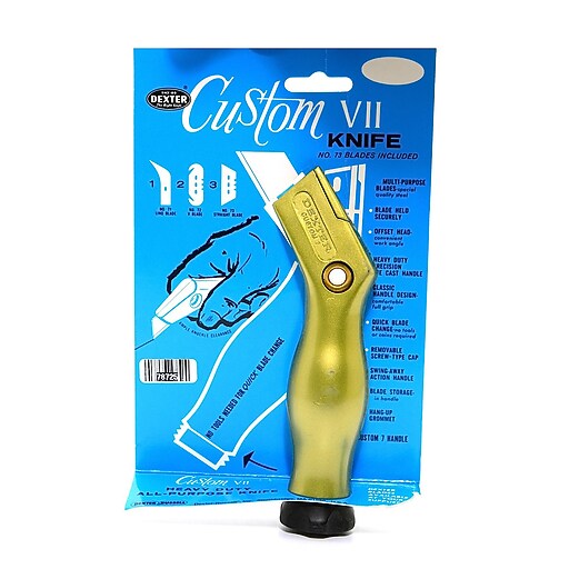 Dexter Custom Vii Mat Knife And Blades Knife With 2 Blades (52300