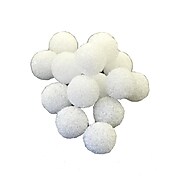 Floracraft Styrofoam Snowballs 1 In. Pack Of 16 [Pack Of 6] (6PK-BA1S/36)