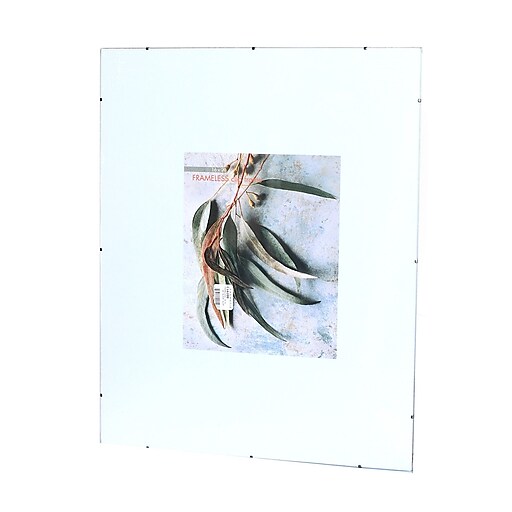 Framatic Frameless Clip Frames 16 In. X 20 In. (C1620B) at Staples