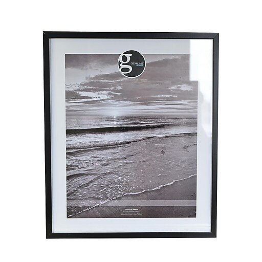 Gemline Frame All Purpose Solid Wood Frames Black 24 In. X 30 In. (099