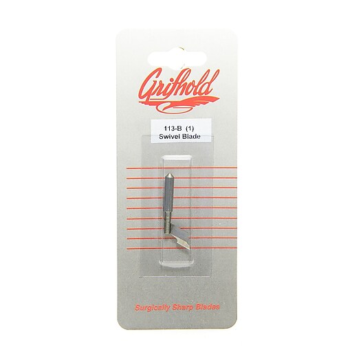 Grifhold 113 Swivel Knife Replacement Blade [Pack Of 12] (12PK113B