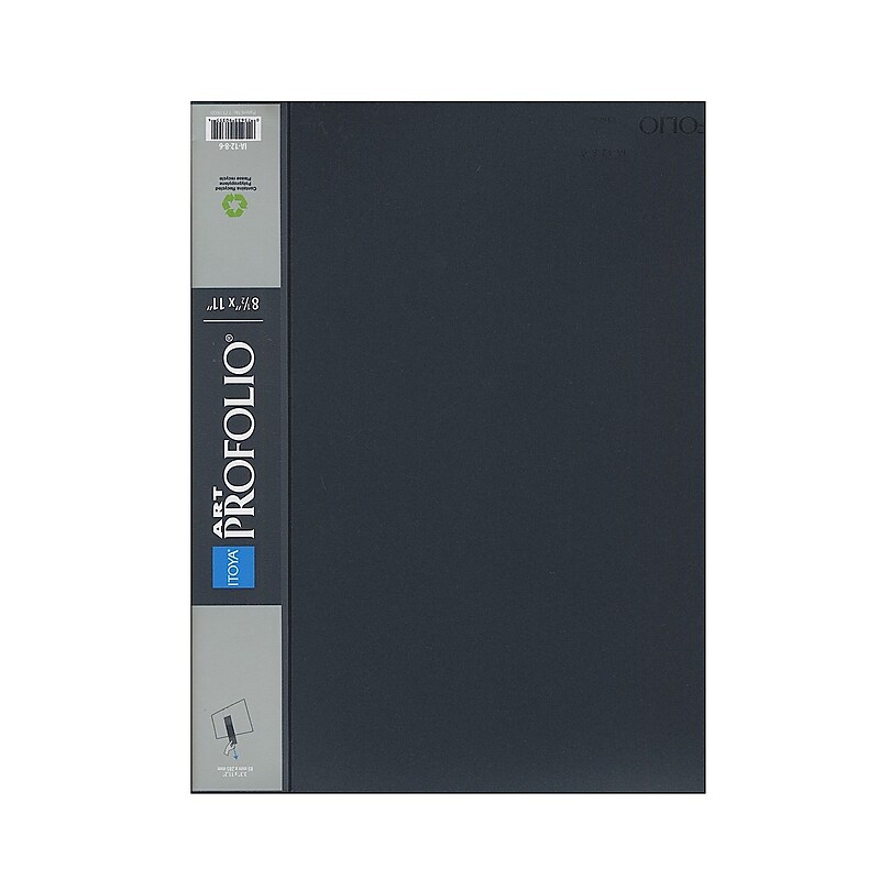 Itoya Art Profolio Storage/Display Book 8 1/2 In. X 11 In. 6 [Pack Of 3] (3PK-IA-12-8-6) image 1