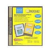 Itoya Clear Cover Profolio Presentation Books 48 Pages (96 Views) [Pack Of 2] (2PK-CC-48)