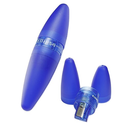 Kum Ellipse Ice Pencil Sharpners 1 Hole Pencil Sharpener [Pack Of 8