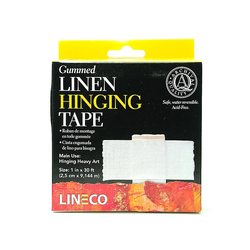 Lineco Gummed Linen Tape 1 In. X 30 Ft. (L533-1025) image 1