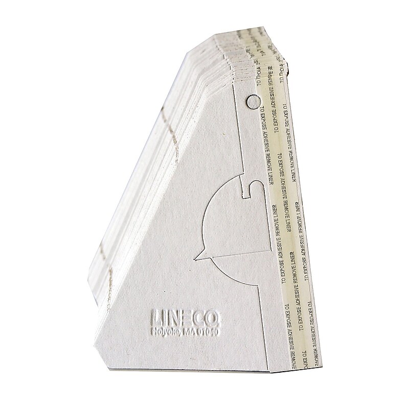 Lineco Self Stick Easel Backs White 5", 25/Pack, 2 Packs per Box (2PK-L328-1234) image 1