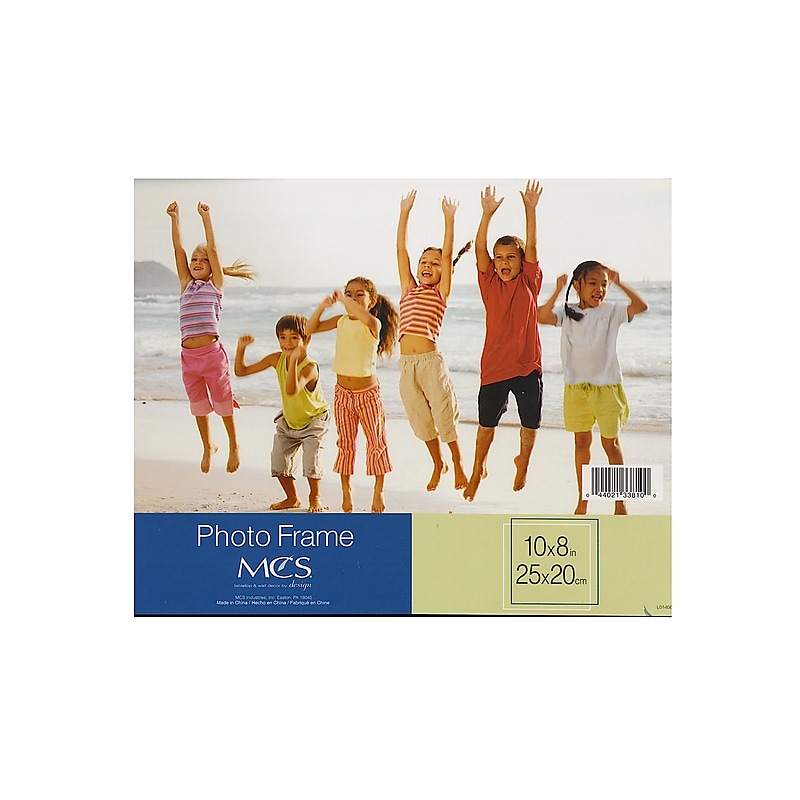 Mcs Clear Acrylic Frames 8 In. X 10 In. Single Horizontal [Pack Of 3] (3PK-33810) image 1
