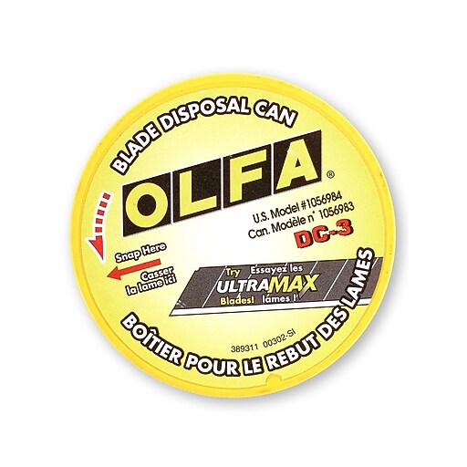 Olfa Blade Disposal Case Blade Disposal Case Each [Pack Of 6] (6PK