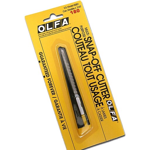 Olfa MultiPurpose SnapOff Cutter Cutter [Pack Of 6] (6PK5001) at Staples
