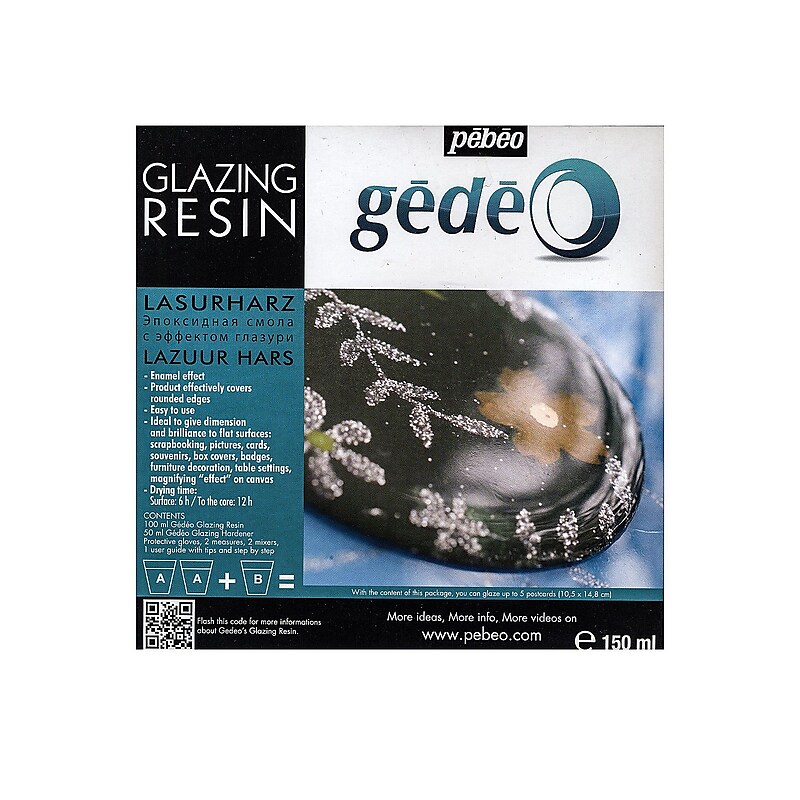Pebeo Gedeo Glazing Resin 150 Ml (766170CAN) image 1