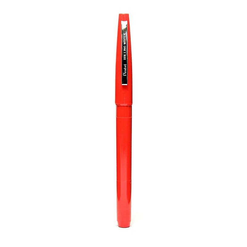 Pentel Rolling Writer Red [Pack Of 12] (12PK-R100-B) image 1