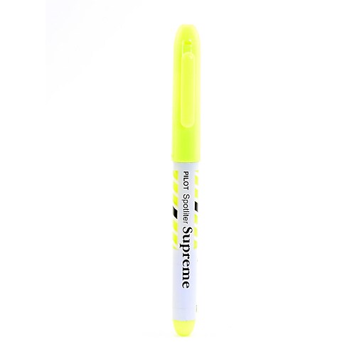 Shop Staples for Pilot Spotliter Supreme Fluorescent Highlighter Yellow