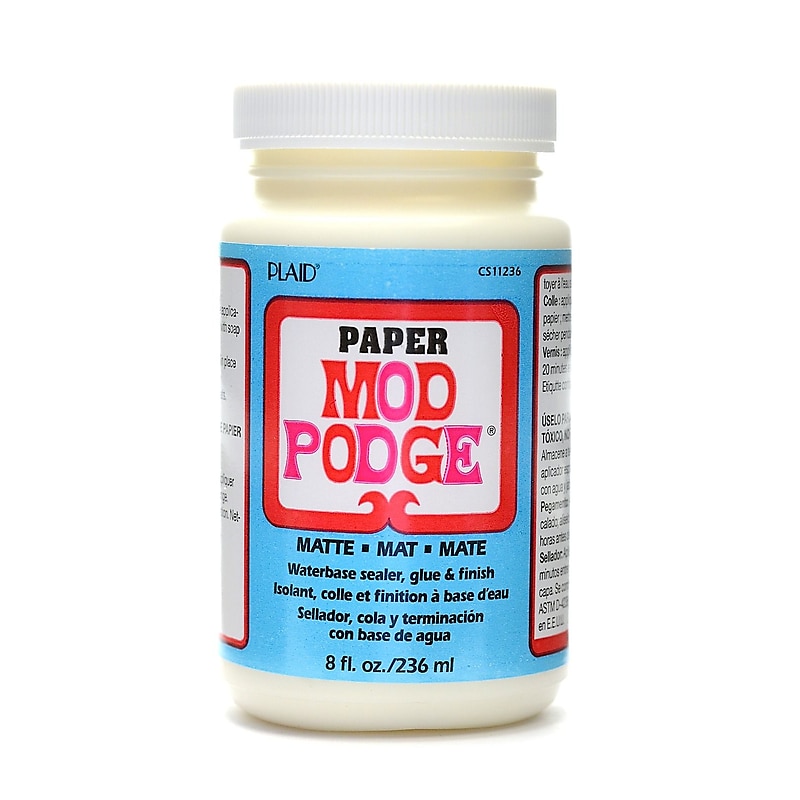 Plaid Mod Podge Medium Formulas Paper Matte 8 Oz. [Pack Of 2] (2PK-CS11236) image 1