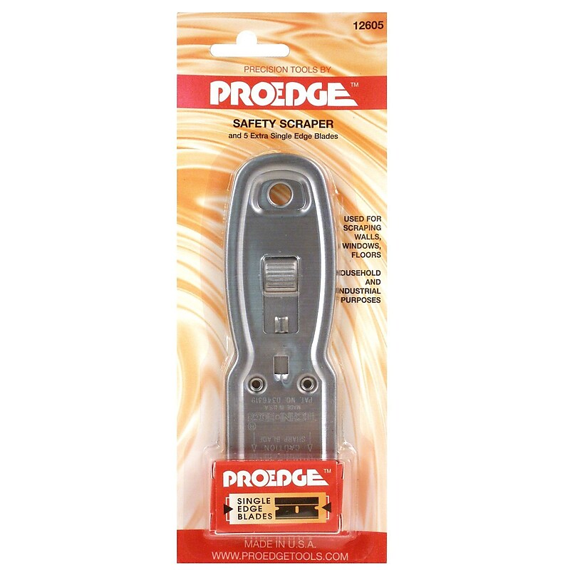 Proedge Safety Scraper Scraper And 5 Blades [Pack Of 8] (8PK-12605) image 1