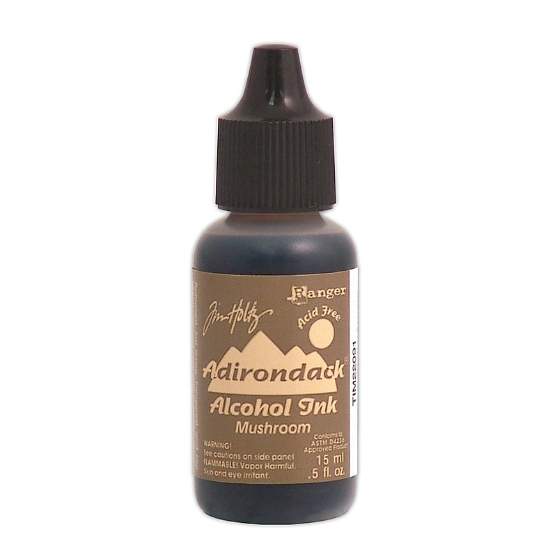 Ranger Tim Holtz Adirondack Alcohol Ink Bottles, Mushroom Earthtones, 6/Pack (6PK-TIM22091) image 1