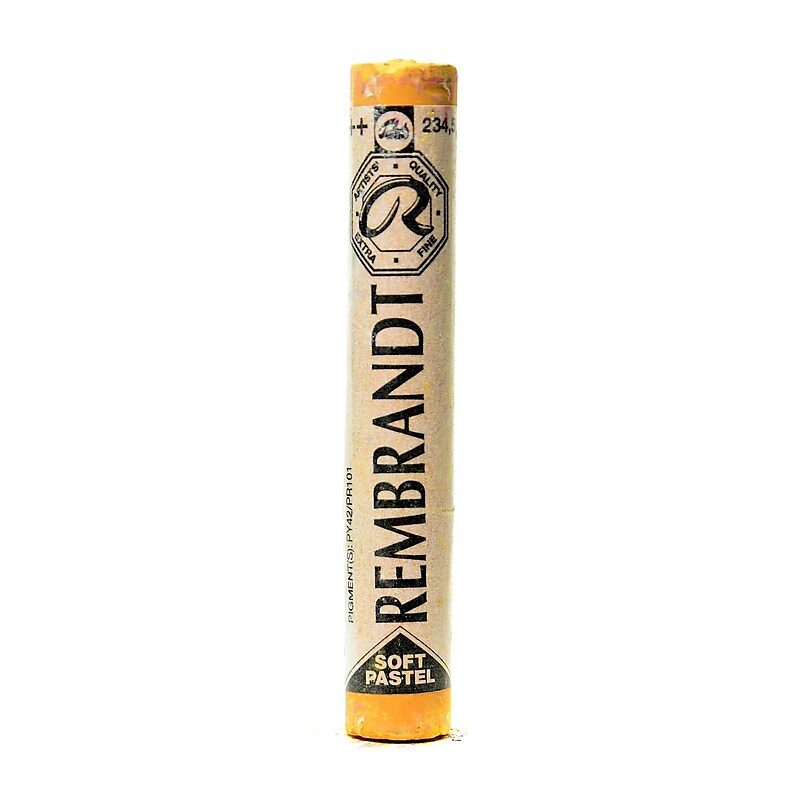 Rembrandt Soft Round Pastels Raw Sienna 234.5 Each [Pack Of 4] (4PK-100515716) image 1