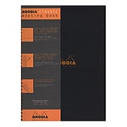 Rhodia Meeting Books 8 1/4 In. X 11 3/4 In. Black 80 Sheets (193409)