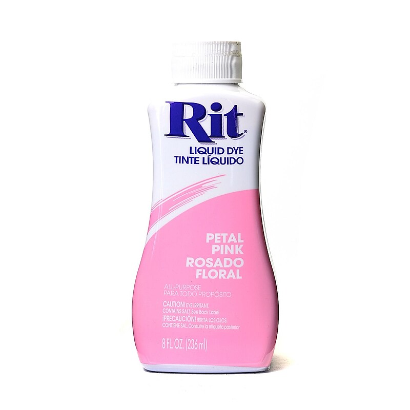 Rit Dyes Petal Pink Liquid 8 Oz. Bottle [Pack Of 4] (4PK-8079) image 1