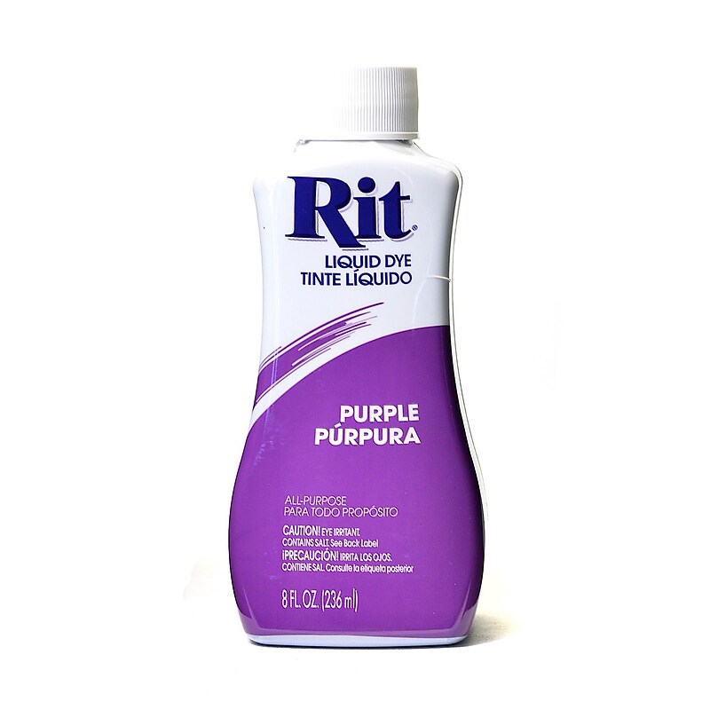 Rit Dyes Purple Liquid 8 Oz. Bottle [Pack Of 4] (4PK-8139) image 1