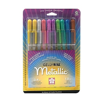 Sakura Gelly Roll Metallic Pen Sets Set Of 10 [Pack Of 2] (2PK-57370)