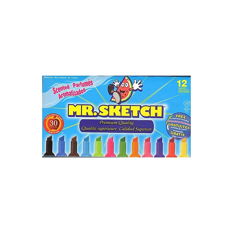 Sanford Mr. Sketch Marker Sets Set of 12, Pack Of 2 (2PK-1905069) image 1