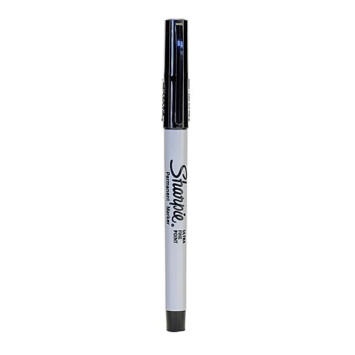 Sharpie Permanent Markers, Ultra Fine Tip, Black, 24/Pack (79220PK24