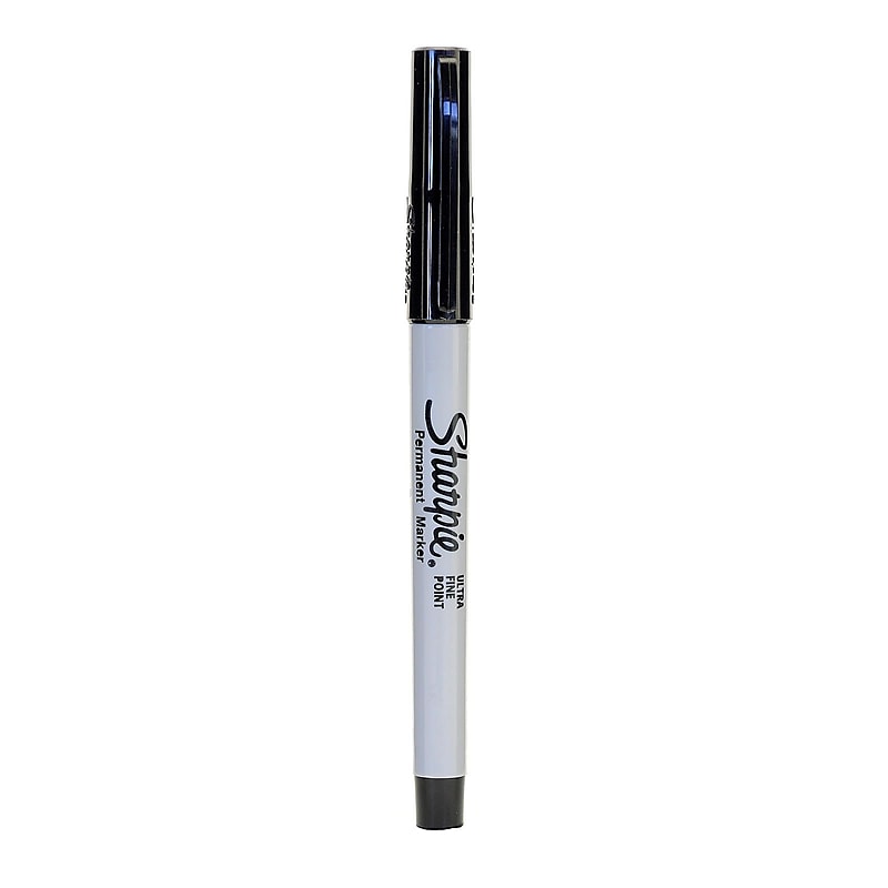 Sharpie Permanent Markers, Ultra Fine Tip, Black, 24/Pack (79220-PK24) image 1