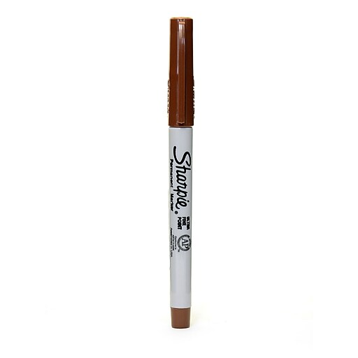 Sharpie Chisel Point Brown Permanent Marker Sold Individually