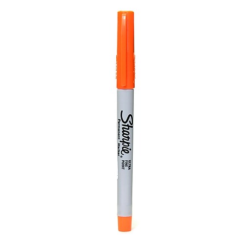 Sharpie Ultra Fine Point Marker Orange [Pack Of 24] (24PK37126) at Staples